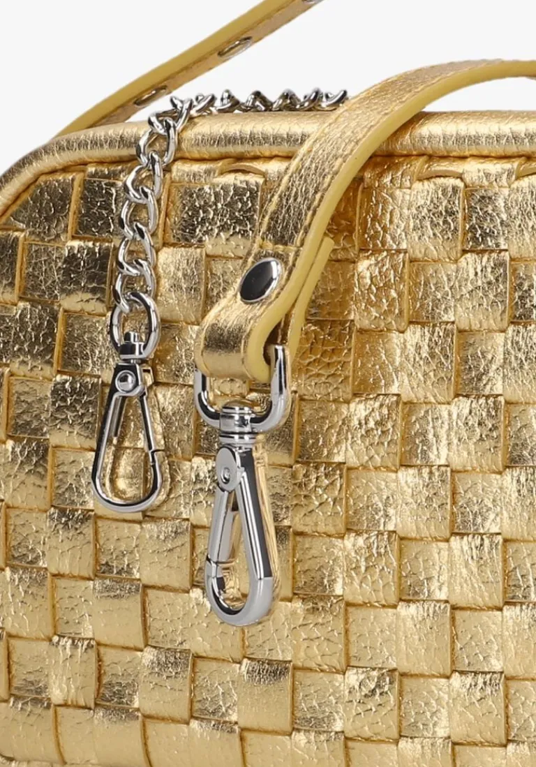 NÚNOO en núnoo schoudertas lyra metallic>DAMES Schoudertassen