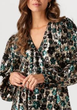 gouden notre-v mini jurk nv-elvira