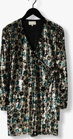 gouden notre-v mini jurk nv-elvira