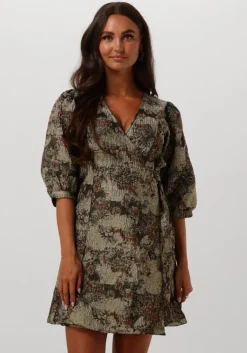 gouden notre-v mini jurk nv-alay