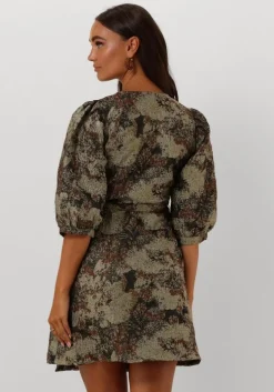 gouden notre-v mini jurk nv-alay