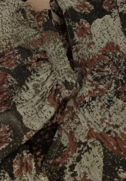 gouden notre-v mini jurk nv-alay