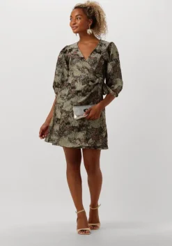 gouden notre-v mini jurk nv-alay