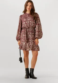 gouden notre-v mini jurk nv-glory