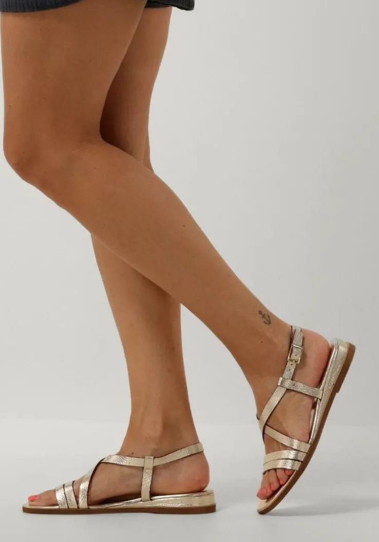 gouden notre-v sandalen 23161