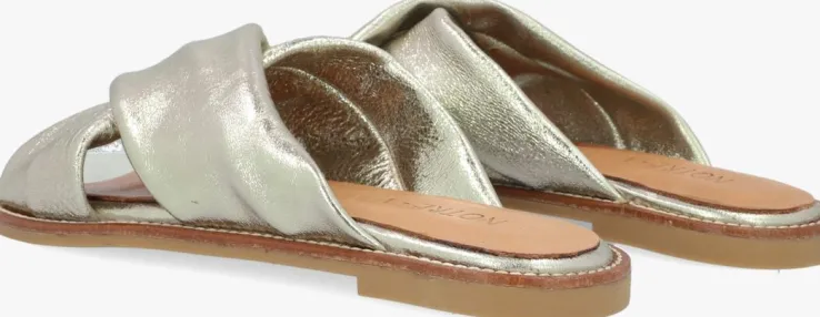 gouden notre-v slippers 10366