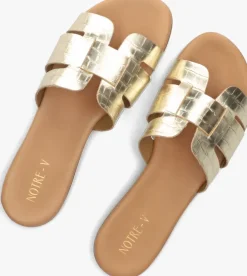 gouden notre-v slippers 179874