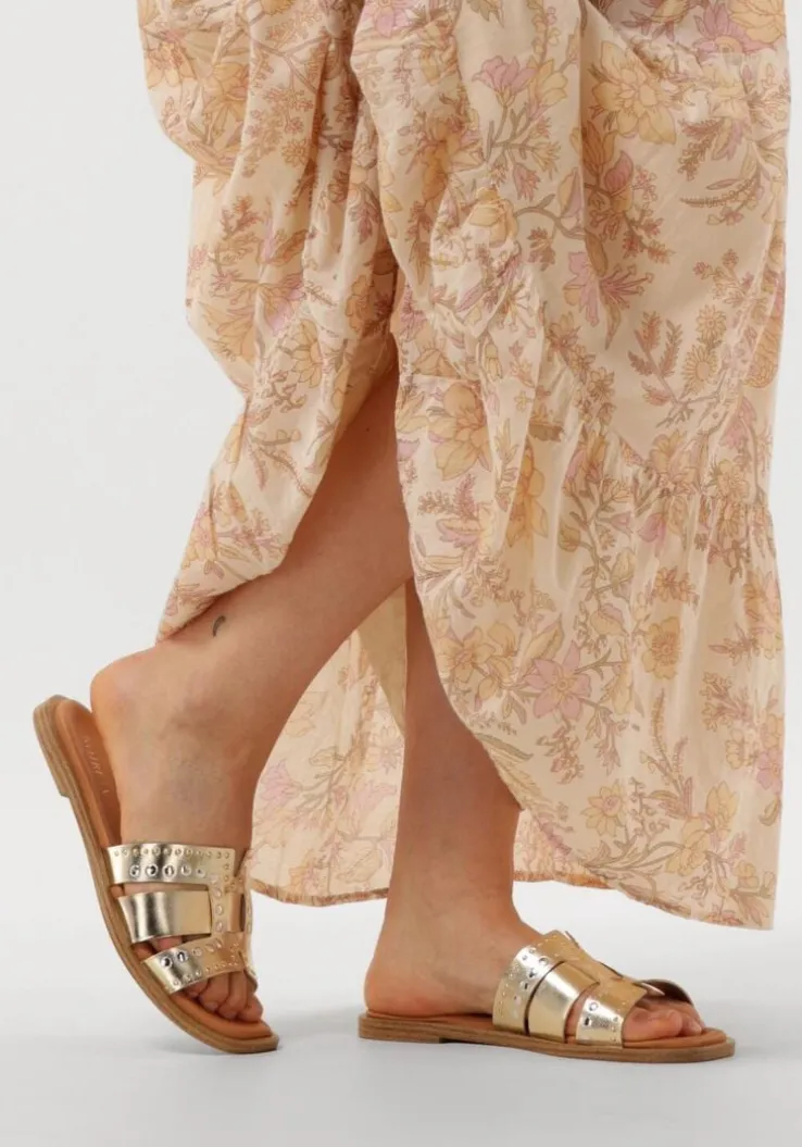 gouden notre-v slippers 456n