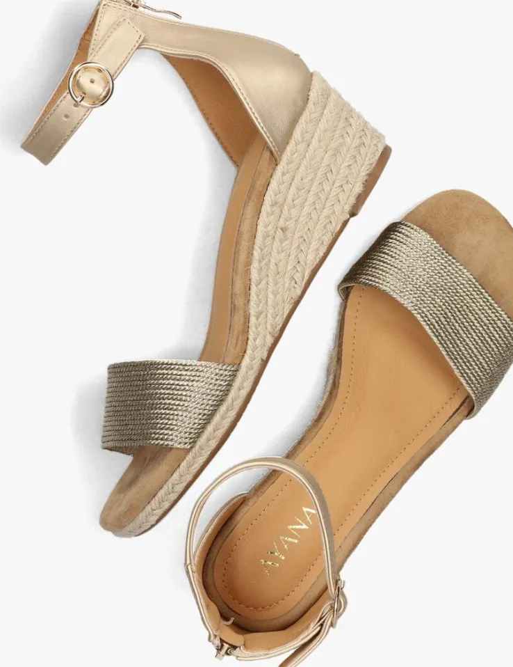 gouden omoda espadrilles 0577-3b