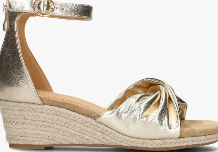 gouden omoda espadrilles 0577-5