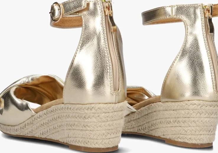 gouden omoda espadrilles 0577-5