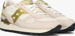 gouden saucony lage sneakers shadow original