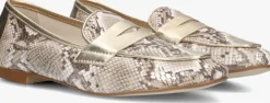 gouden stefano lauran loafers iris