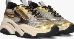 gouden steve madden lage sneakers possession