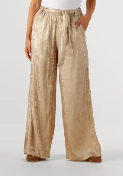 SUMMUM en pantalon pants metallic lamee>DAMES Broeken
