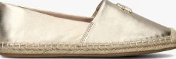 TOMMY HILFIGER en espadrilles th logo metallic leather>DAMES Espadrilles