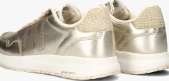 gouden woden lage sneakers nora 1