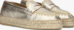 goudkleurig ayana espadrilles omo25yu819