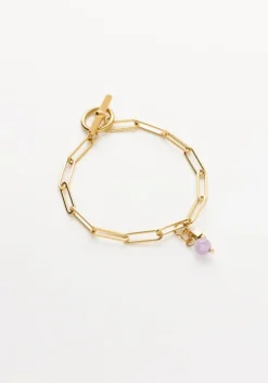 goudkleurig notre-v armbanden omss22-017