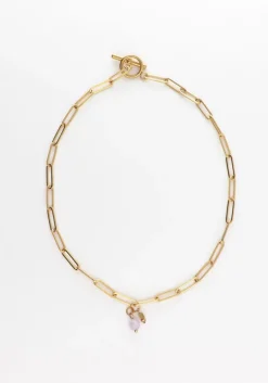 goudkleurig notre-v kettingen omss22-016