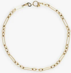 goudkleurig notre-v kettingen necklace gold chain