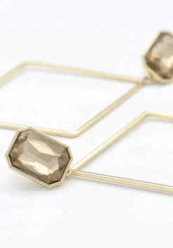 goudkleurig notre-v oorbellen x florine