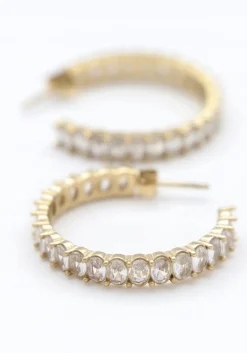 NOTRE-V oorbellen earring strass>DAMES Sieraden