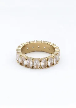 NOTRE-V ringen ring strass crystal>DAMES Sieraden