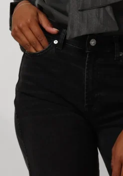 grijze 7 for all mankind wide jeans lotta luxe vintage topline with raw cut