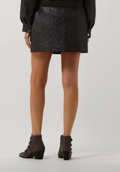 AAIKO grijze minirok nasma metallic pes 350><noscript><img width=