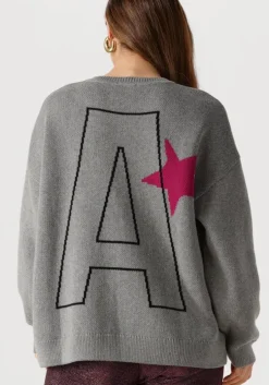 grijze alix the label trui ladies knitted alix the label pullover
