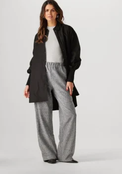 ALIX THE LABEL grijze wijde broek ladies woven sequin pant><noscript><img width=