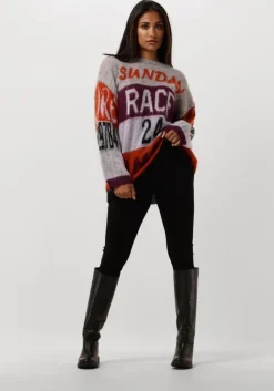 AMAYA AMSTERDAM grijze trui amaya race sweater>DAMES Truien & Vesten