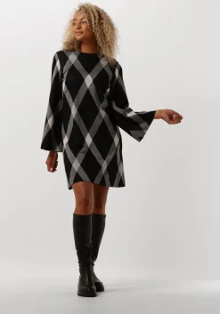 ANA ALCAZAR grijze mini jurk 60 ties dress>DAMES Jurken