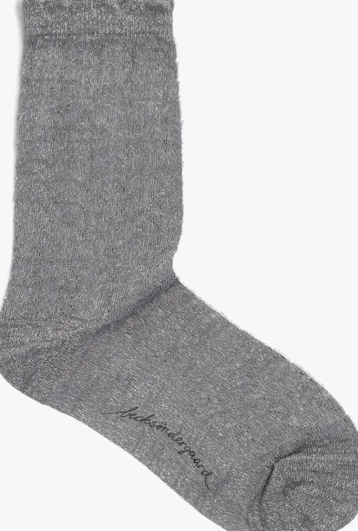 grijze becksondergaard sokken leomy cotta sock