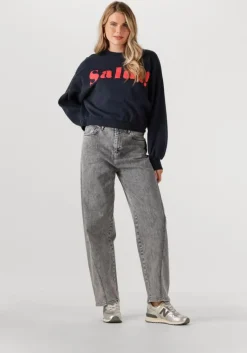 BY-BAR grijze straight leg jeans begum grey pants>DAMES Jeans