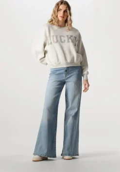 BY-BAR grijze sweater bibi logo sweater><noscript><img width=