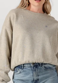 grijze by-bar sweater bodil sparkle sweater