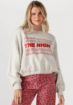 BY-BAR grijze sweater bodil nights sweater>DAMES Truien & Vesten