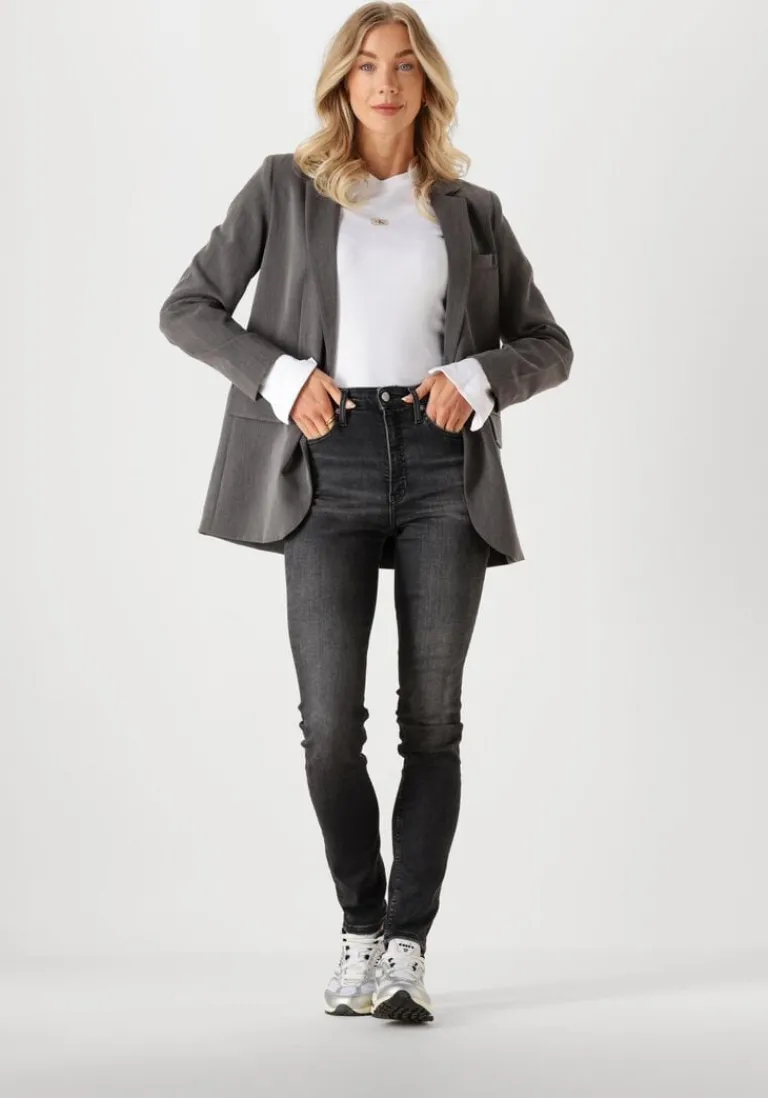 CALVIN KLEIN grijze skinny jeans high rise skinny>DAMES Jeans