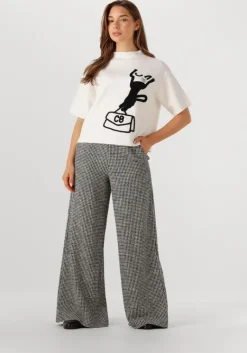 CAROLINE BISS grijze wijde broek 4508><noscript><img width=