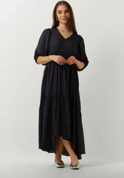 grijze catwalk junkie maxi jurk tiered maxi dress tiered maxi dress