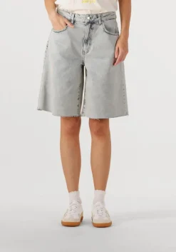 CATWALK JUNKIE grijze shorts loose fit jorts>DAMES Jeans|Shorts