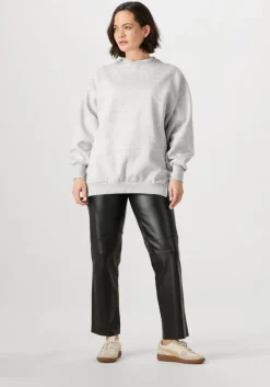 CATWALK JUNKIE grijze trui relaxed sweater>DAMES Truien & Vesten