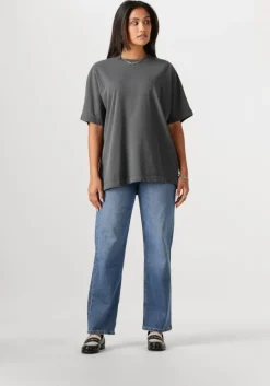 CATWALK JUNKIE grijze t-shirt oversized tshirt>DAMES Tops & T-Shirts
