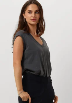 grijze cc heart t-shirt basic v-neck t-shirt