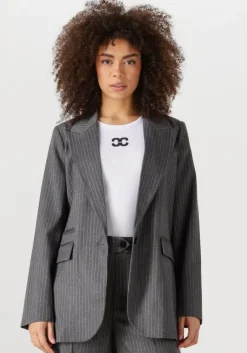 CO'COUTURE grijze co'couture blazer idacc pin single oversized blazer>DAMES Blazers