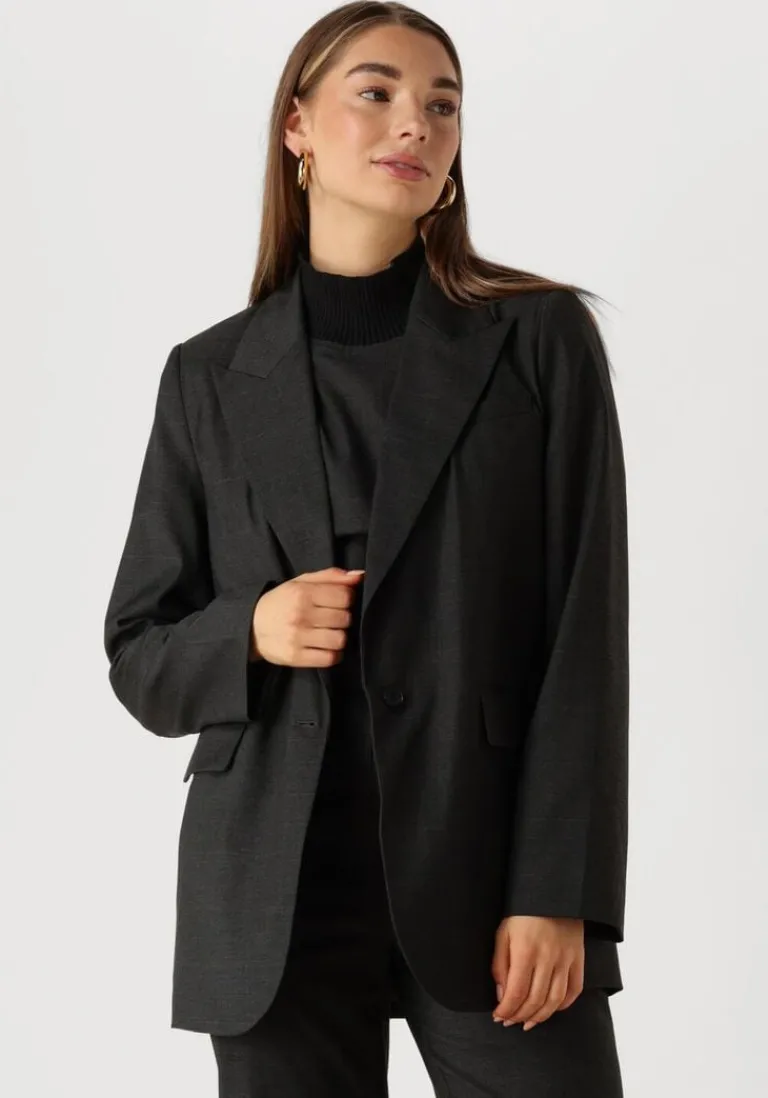 CO'COUTURE grijze co'couture blazer kaya single oversized blazer>DAMES Blazers