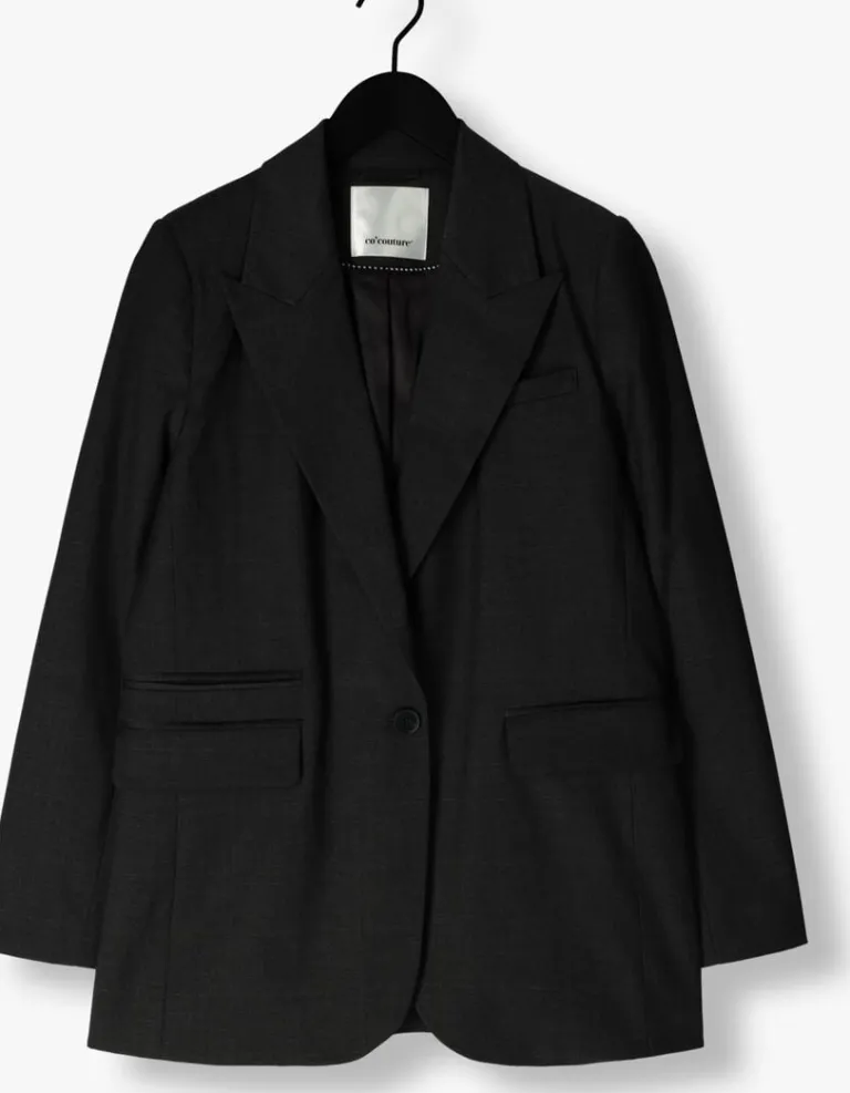 CO'COUTURE grijze co'couture blazer kaya single oversized blazer>DAMES Blazers
