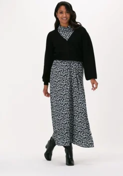 CO'COUTURE grijze co'couture maxi jurk cleo animal floor dress><noscript><img width=